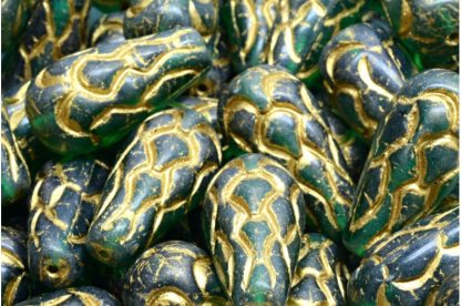 Pinecone Drop Beads 25x12mm (111-95071-25x12-50710-54302)