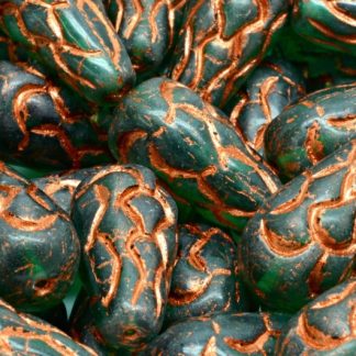 Pinecone Drop Beads 25x12mm (111-95071-25x12-50710-54319)