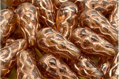 Pinecone Drop Beads 25x12mm (111-95071-25x12-10260-54318)