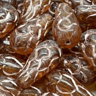 Pinecone Drop Beads 25x12mm (111-95071-25x12-10260-54324)