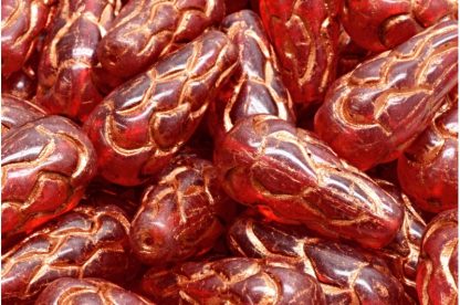 Pinecone Drop Beads 25x12mm (111-95071-25x12-90070-54319)