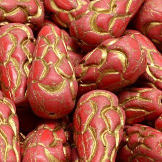 Pinecone Drop Beads 25x12mm (111-95071-25x12-93200-54302)