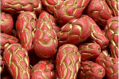 Pinecone Drop Beads 25x12mm (111-95071-25x12-93200-54302)