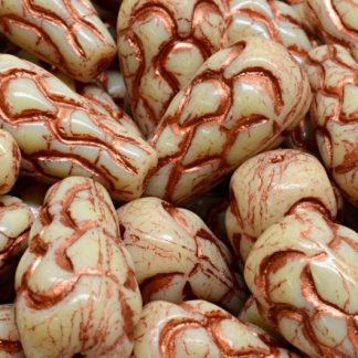 Pinecone Drop Beads 25x12mm (111-95071-25x12-13020-54319)