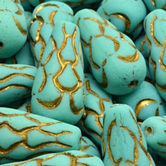 Pinecone Drop Beads 25x12mm (111-95071-25x12-63130-54302-84100)