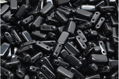 2 Hole Brick Beads 4x8mm (111-30516-04x08-23980)