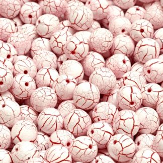Round Druck Beads 6mm (111-19001-06x06-03000-24602)
