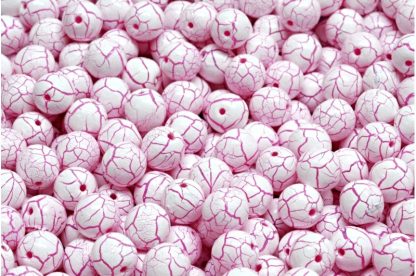 Round Druck Beads 6mm (111-19001-06x06-03000-24603)