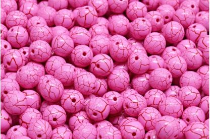 Round Druck Beads 6mm (111-19001-06x06-03000-24611)