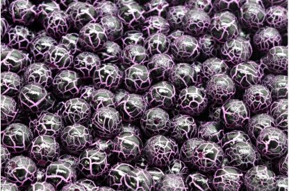 Round Druck Beads 6mm (111-19001-06x06-03000-24615)
