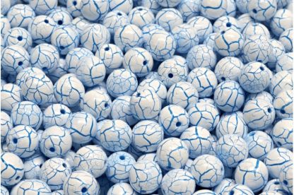 Round Druck Beads 6mm (111-19001-06x06-03000-24604)