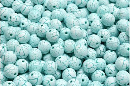 Round Druck Beads 6mm (111-19001-06x06-03000-24605)