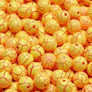 Round Druck Beads 6mm (111-19001-06x06-03000-24607)