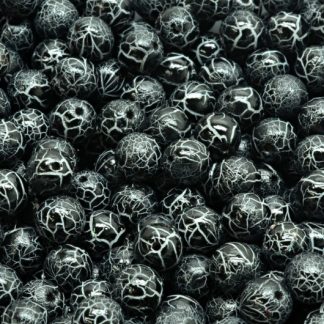 Round Druck Beads 6mm (111-19001-06x06-03000-24619)