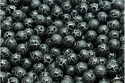 Round Druck Beads 6mm (111-19001-06x06-03000-24619)