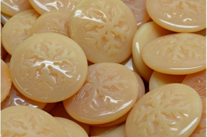 Snowflake Cabochon 21x21mm (111-95014-21x21-11111)
