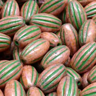 Olive Melon Beads 14x8mm (111-22202-14x08-02010-65327-54315)