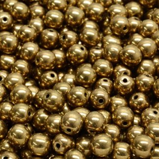 Round Druck Beads 5mm (111-19001-05x05-23980-90215)