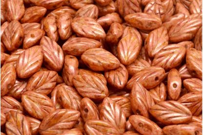 Beech Leaf Beads 7x11mm (111-01089-07x11-02010-65324)