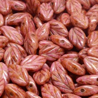 Beech Leaf Beads 7x11mm (111-01089-07x11-02010-65327)