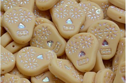 Sugar Skull Beads 20x16mm (111-30547-20x16-13020-28703-84100)