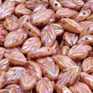 Beech Leaf Beads 7x11mm (111-01089-07x11-02010-65323)