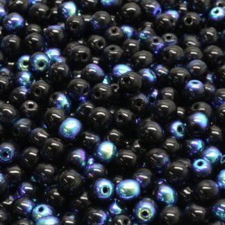 Round Druck Beads 4mm (111-19001-04x04-23980-28701)