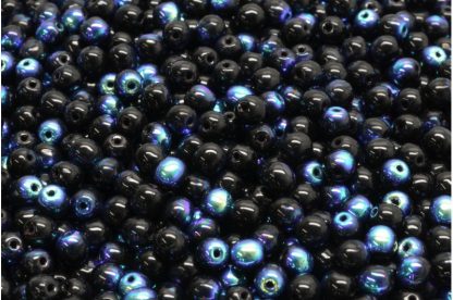 Round Druck Beads 4mm (111-19001-04x04-23980-28701)