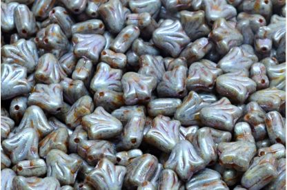 Lily Flower Beads 9x9mm (111-95016-09x09-02010-65329)