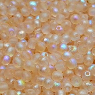 Round Druck Beads 4mm (111-19001-04x04-00030-etch-98531)