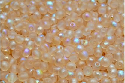 Round Druck Beads 4mm (111-19001-04x04-00030-etch-98531)