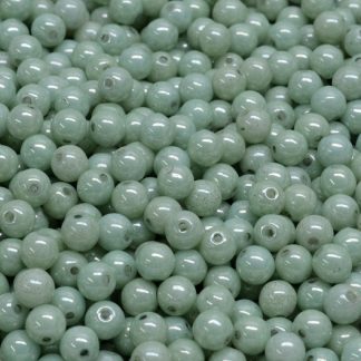 Round Druck Beads 4mm (111-19001-04x04-02010-14457)
