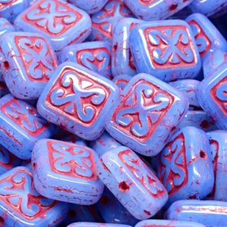 Ornamental Cushion Beads 11x12mm (111-95008-11x12-31000-54314)