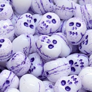 Skull Beads 12x12mm (111-30399-12x12-02010-43810)