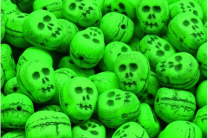Skull Beads 12x12mm (111-30399-12x12-02010-46441-25124)