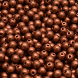 Round Druck Beads 4mm (111-19001-04x04-00030-01750)