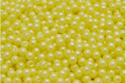 Round Druck Beads 4mm (111-19001-04x04-02010-24002)