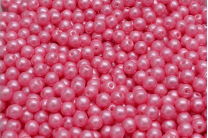 Round Druck Beads 4mm (111-19001-04x04-02010-24004)