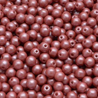 Round Druck Beads 4mm (111-19001-04x04-02010-24007)