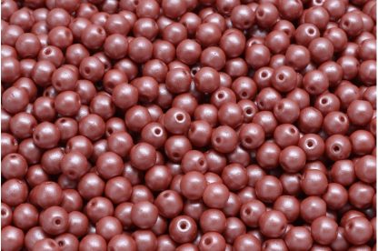 Round Druck Beads 4mm (111-19001-04x04-02010-24007)
