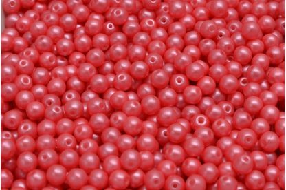 Round Druck Beads 4mm (111-19001-04x04-02010-24003)
