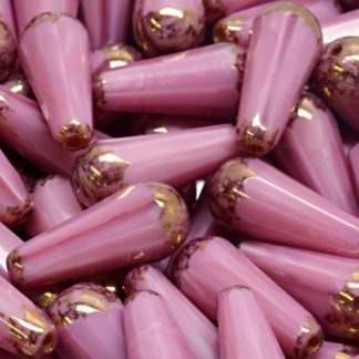 Firepolished Drop Beads 20x9mm (151-95101-20x09-74020-15496)