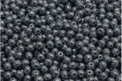 Round Druck Beads 4mm (111-19001-04x04-23980-14400)