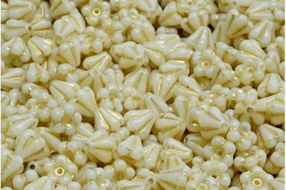 Bell Flower Beads 4x6mm (111-00240-04x06-07104-54202)