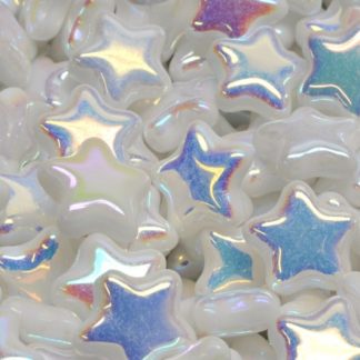 Flat Star Beads 12x12mm (111-30380-12x12-02010-28703)