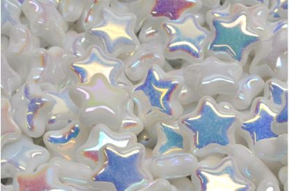 Flat Star Beads 12x12mm (111-30380-12x12-02010-28703)