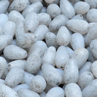Drop Beads 9x6mm (111-59004-09x06-02010-etch-54301)