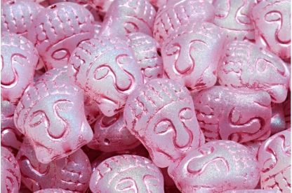 Buddha Head Beads 15x14mm (111-95025-15x14-00030-84100-28703-54321)