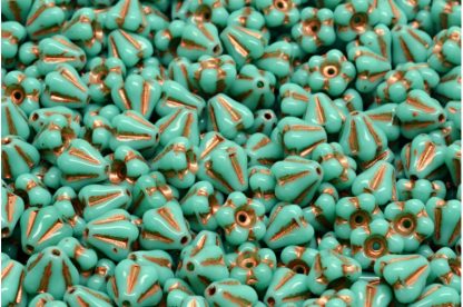 Bell Flower Beads 4x6mm (111-00240-04x06-63130-54319)