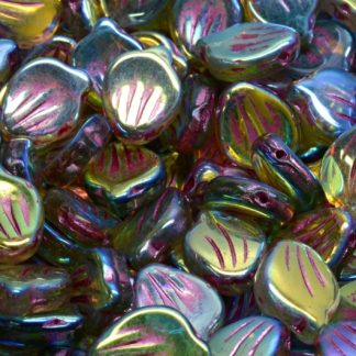 Peony Petal Beads 9x12mm (111-74205-09x12-R0505-28703-54321)